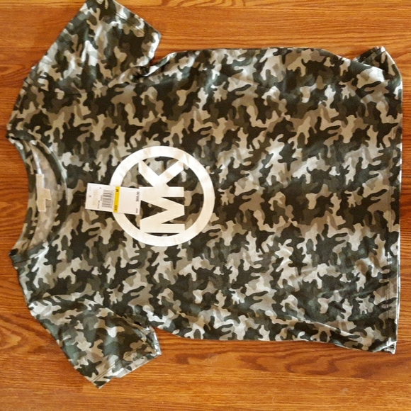 Michael Kors Camo Shirt Womens 